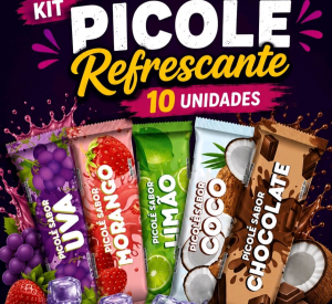 imagem do produto Kit Picolé Refrescante - 10 unidades