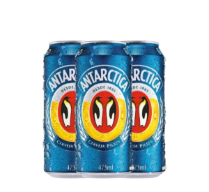imagem do produto 3x Latão Antártica 473 ml - Gelado