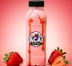 imagem do produto Milkshake cremoso de Morango 300ml