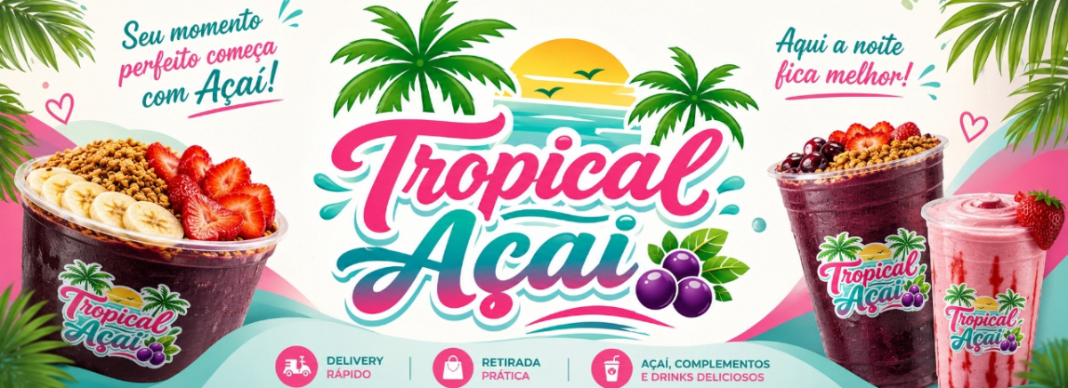 Tropical Açaí 🌴 capa