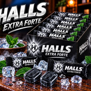 imagem do produto Halls extra forte (preta)