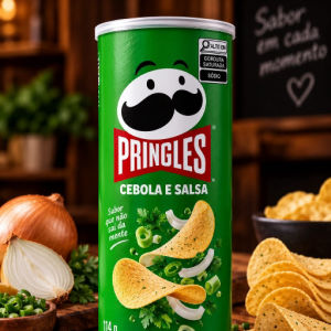 imagem do produto Pringles cebola e salsa