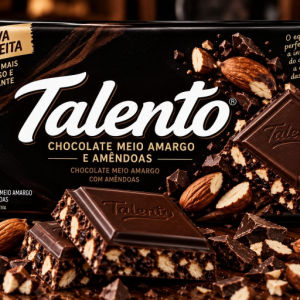 imagem do produto Talento meio amargo e amêndoas