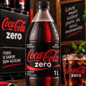 imagem do produto Coca cola zero 1L