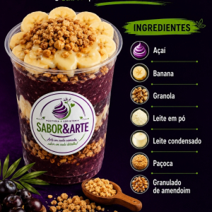 imagem do produto Copão Açaí tradicional 750gr