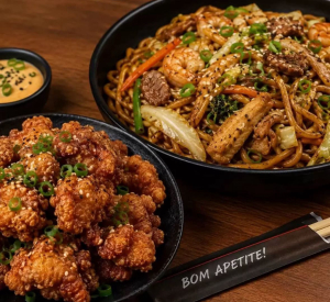 imagem do produto Frango Karaague + Yakissoba Misto