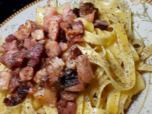 imagem do produto Fettuccine Fatto a Mano Alla Carbonara