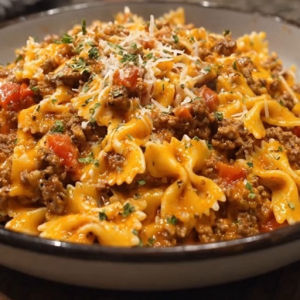 imagem do produto Farfalle Fatto A Mano Alla Ragú de Bolognese 