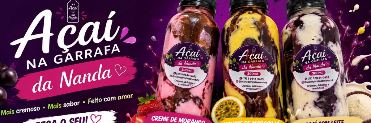 Açaí na Garrafa da Nanda capa