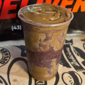 imagem do produto Açaí com creme artesanal de chocolate ao leite 500ml