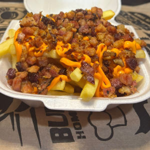 imagem do produto Batata com cheddar e bacon 