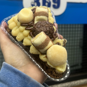 imagem do produto Fatia de brownie com Kinder Bueno