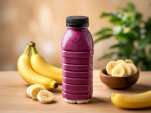 imagem do produto Açaí na Garrafa 300ml - Creme de Banana