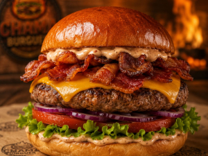 imagem do produto Chama Autêntico Bacon | 160g + Cheddar + Bacon
