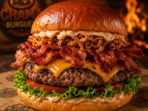 imagem do produto Chama Magnífico | 160g + Bacon + Ovo