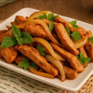 imagem do produto Isca de frango acebolada