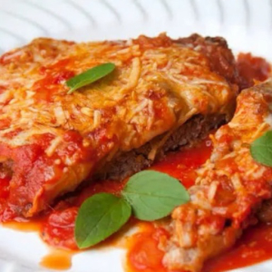 imagem do produto Milanesa de frango ao molho vermelho com parmesão gratinado