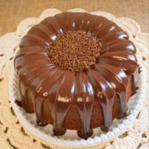 imagem do produto Bolo vulcão brigadeiro pétalas