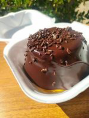 imagem do produto Mini Vulcão de Cenoura com Brigadeiro