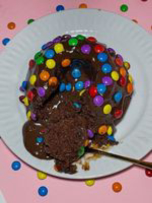 imagem do produto Mini Vulcão de Chocolate com MMs