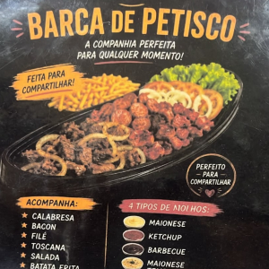 imagem do produto BARCA DE PETISCO