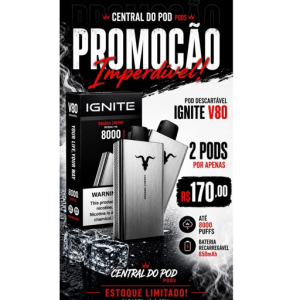 imagem do produto ✨ IGNITE V80 - 2 UNIDADES POR R$170,00