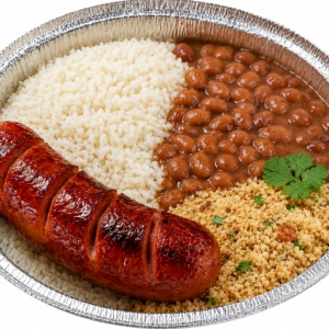 imagem do produto linguiça mista assada