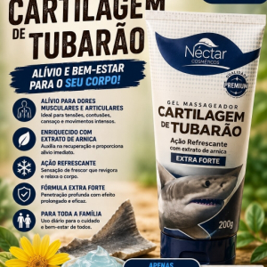 imagem do produto Massageador cartinagem tubarão