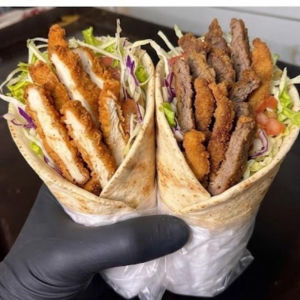 imagem do produto Shawarma de carne ou frango a milanesa