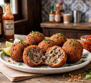 imagem do produto Bolinho de carne com ovo