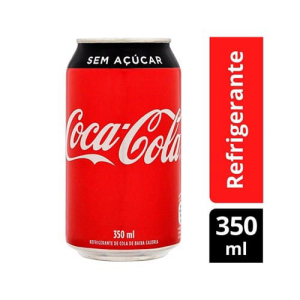 imagem do produto Refrigerante coca cola zero lata 350ml
