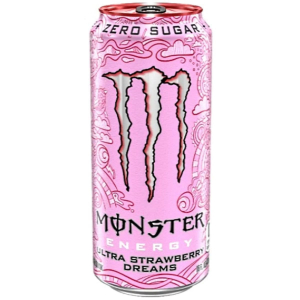 imagem do produto Energético Monster Ultra Strawberry Zero Açúcar Lata 473ml