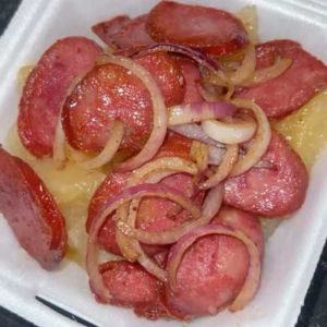 imagem do produto Macaxeira com calabresa