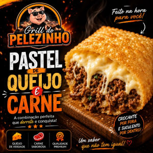 imagem do produto Pastel de Carne com Queijo 