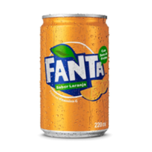 imagem do produto Refrigerante Sabor Laranja Fanta Lata 220ml