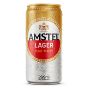 imagem do produto Cerveja Lata Amstel 269ml