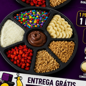 imagem do produto Petisqueira 1 litro + 6 acompanhamentos