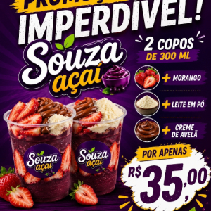 imagem do produto 2 copos 300 ml + 2 acompanhamento
