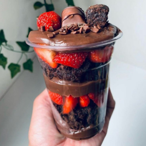 imagem do produto Copo brownie/ morango