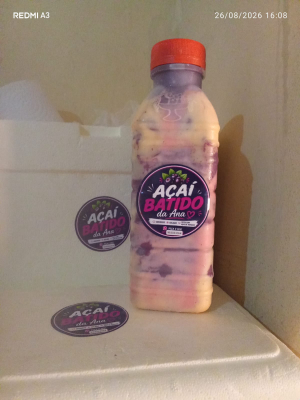 imagem do produto batido da Ana morango e maracujá 500ml