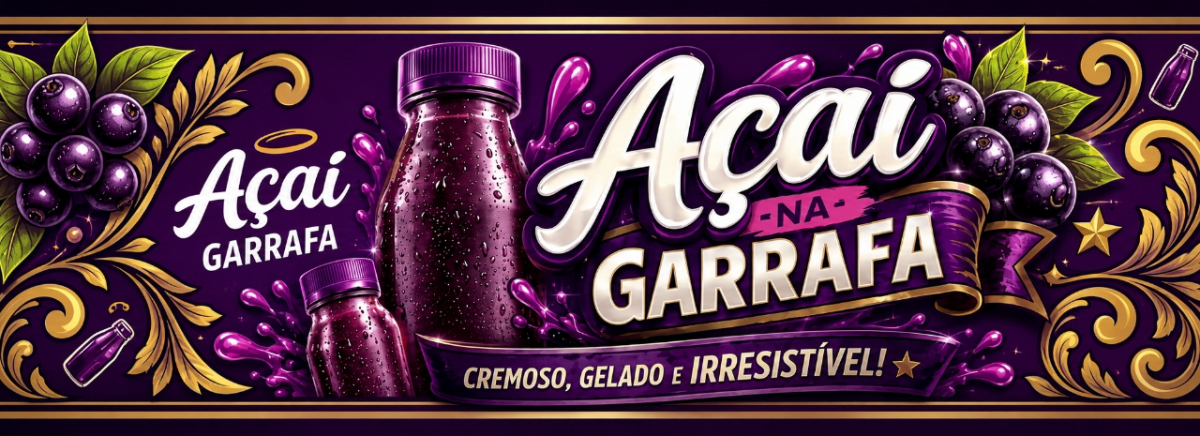 Açaí na Garrafa capa
