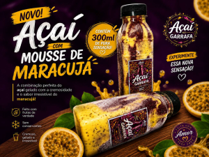 imagem do produto Açaí mousse maracujá