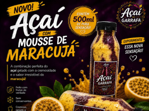 imagem do produto Açaí mousse maracujá