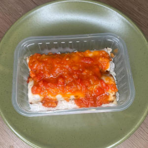 imagem do produto Panqueca à Bolonhesa e arroz - 300g