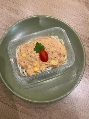 imagem do produto Spaghetti com Frango Cremoso - 300g