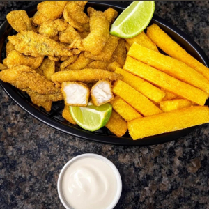 imagem do produto  Peixe com Polenta 