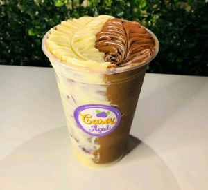imagem do produto Copo açaí creme de Ninho com creme de avelã