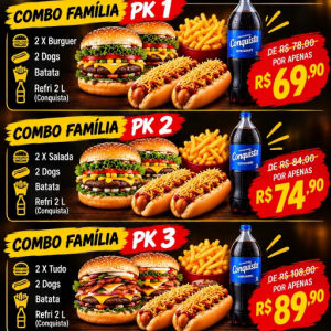 imagem do produto Combo família PK n°3