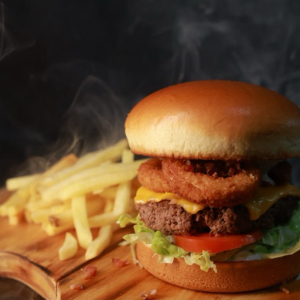 imagem do produto Hambúrguer anéis de cebola