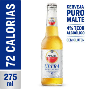 imagem do produto AMSTEL ULTRA S/ GLÚTEM 275ml